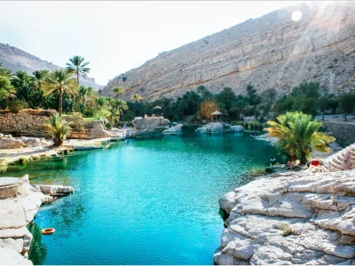 Экскурсия в Вади Бани Халид (Wadi Bani Khalid)