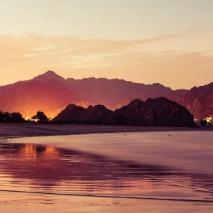 Day 18 - Bonus - A beautiful sunset along the beach in Muscat-1796x957