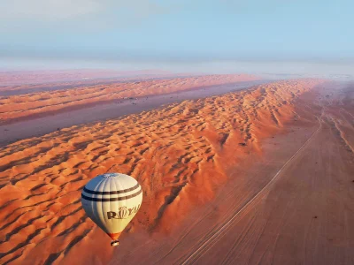 Экскурсия катание на воздушном шаре в Омане от компании Royal Baloon Oman