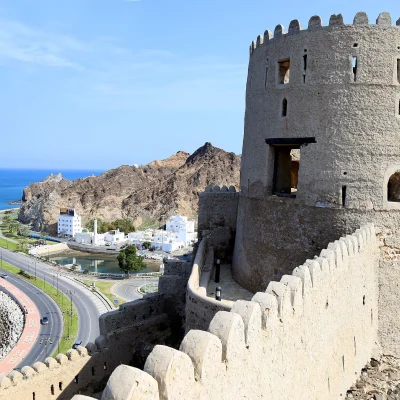 Fort_Mutrah_in_Muscat,_Oman.