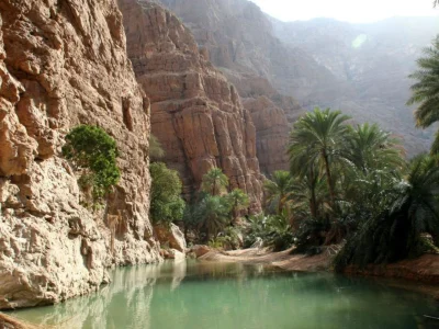 Excursion to Wadi Shaab and the Bimmah sinkhole